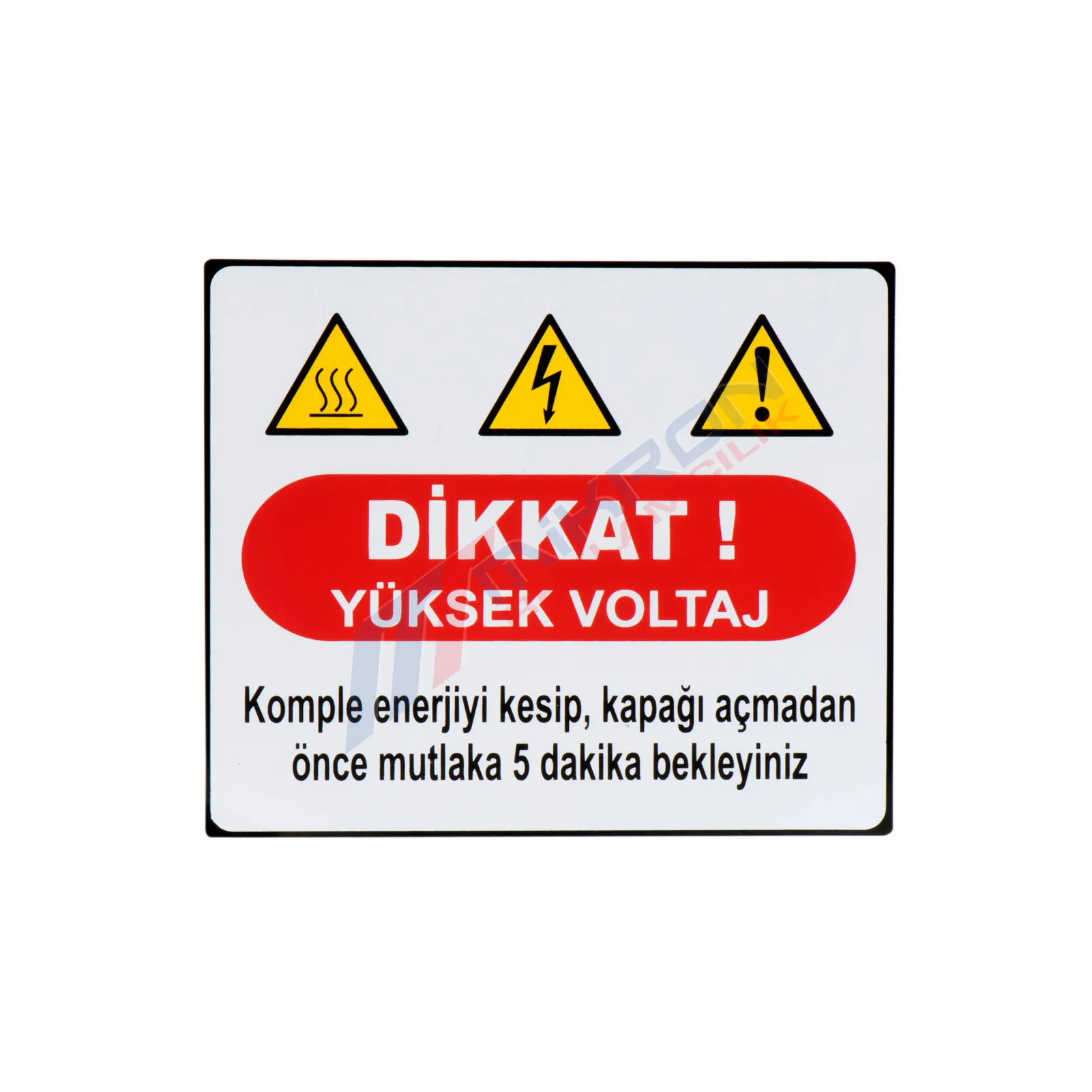 İkaz (Uyarı) Etiketleri